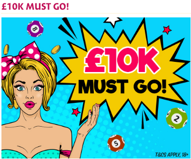 Bingo Extra £10k Must Go