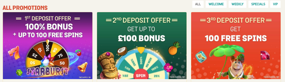 Spin and Win Casino Bonus