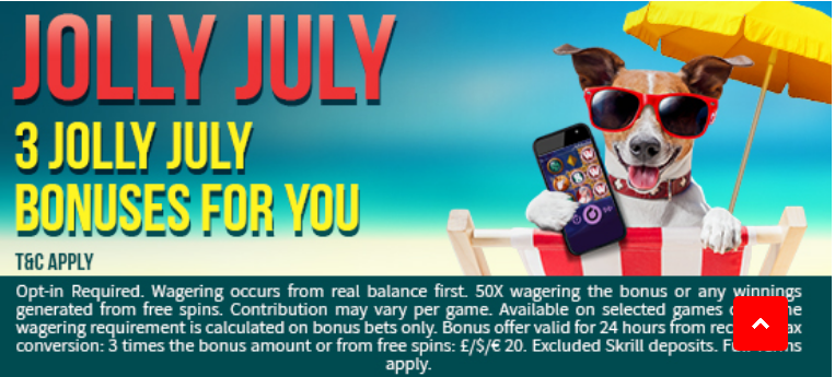 Fruity King Casino Jolly July