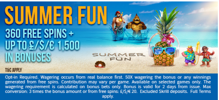 Fruity King Casino Summer Fun