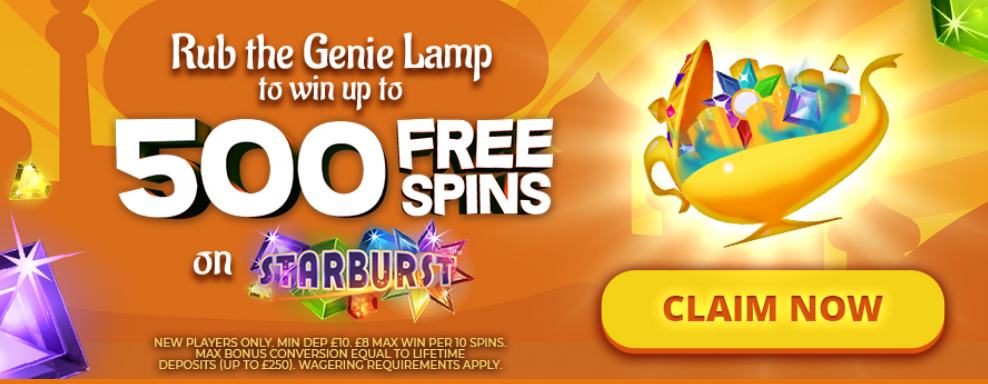 Aladdin Slots Welcome Bonus