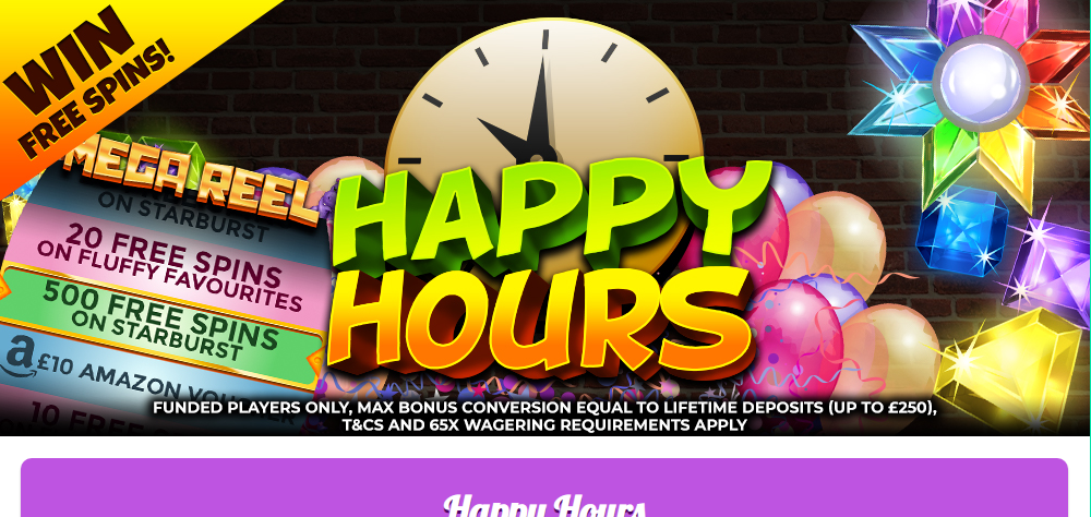 Fairground Slots Happy Hours Promo