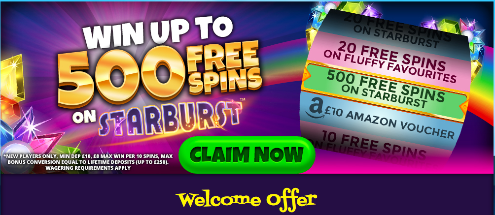 Slots Kingdom Welcome Bonus