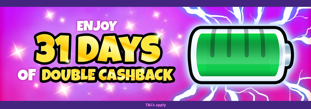 31 Days of Double Cashback