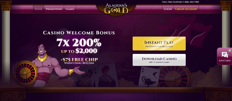 Is Aladdins Gold Casino Legit