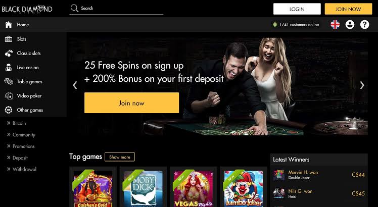 Is Black Diamond Casino Legit