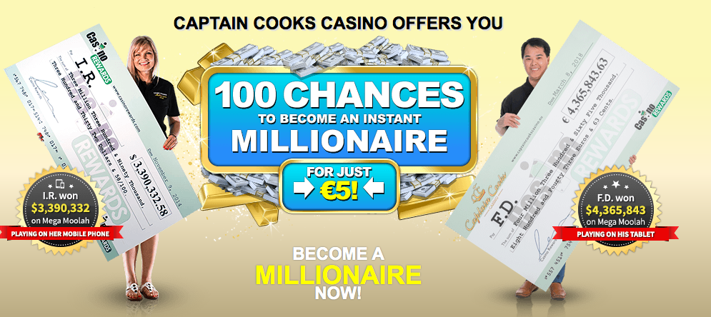 Captain Cooks Casino Sister Sites