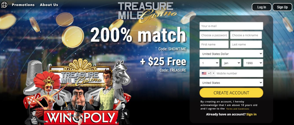 Is Treasure Mile Casino Legit