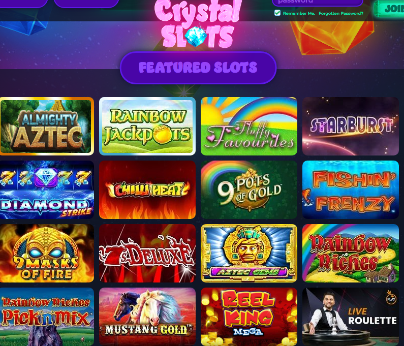 Crystal Slots Review