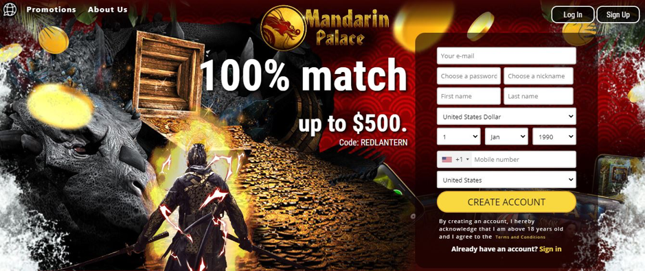 Is Mandarin Palace Casino Legit