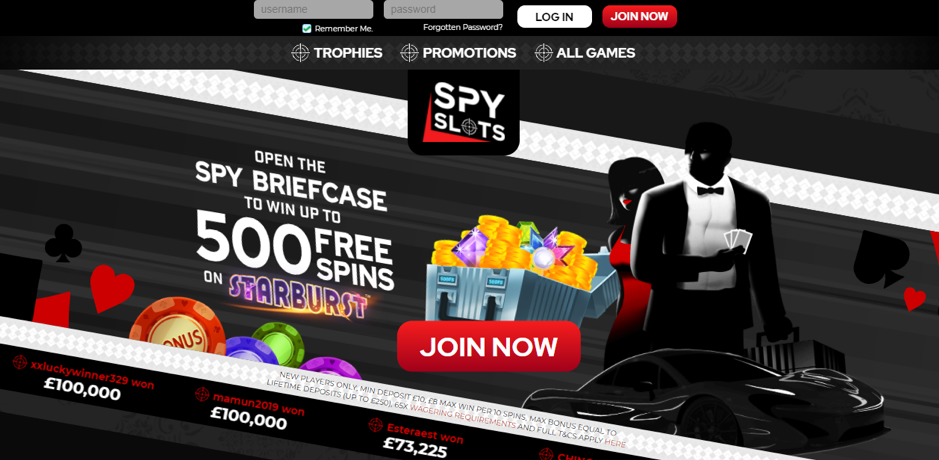 Spy Slots Review