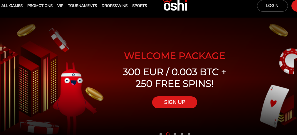 Oshi Casino Review