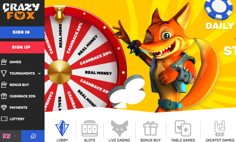 Crazy Fox Casino Review