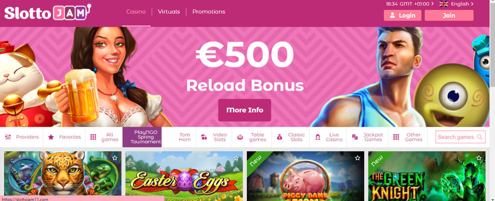 Slottojam Casino Review