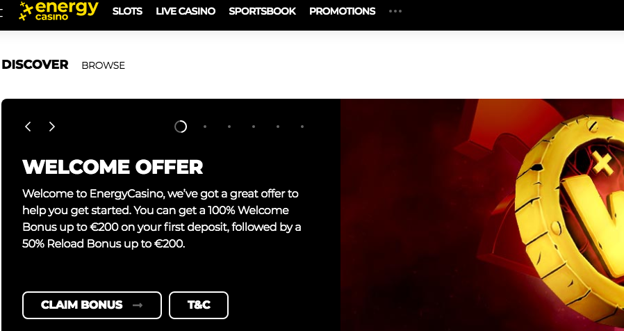 Energy Casino Review