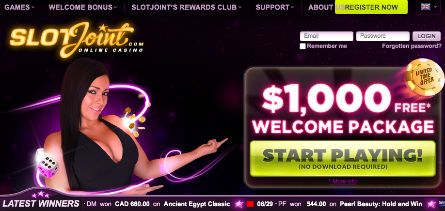 SlotJoint Casino Review