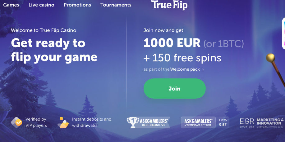 True Flip Casino Review