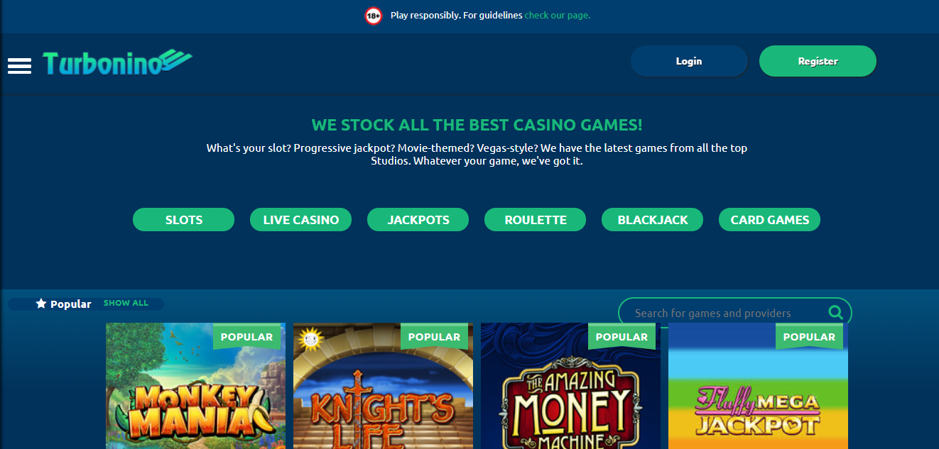 Turbonino Casino Review